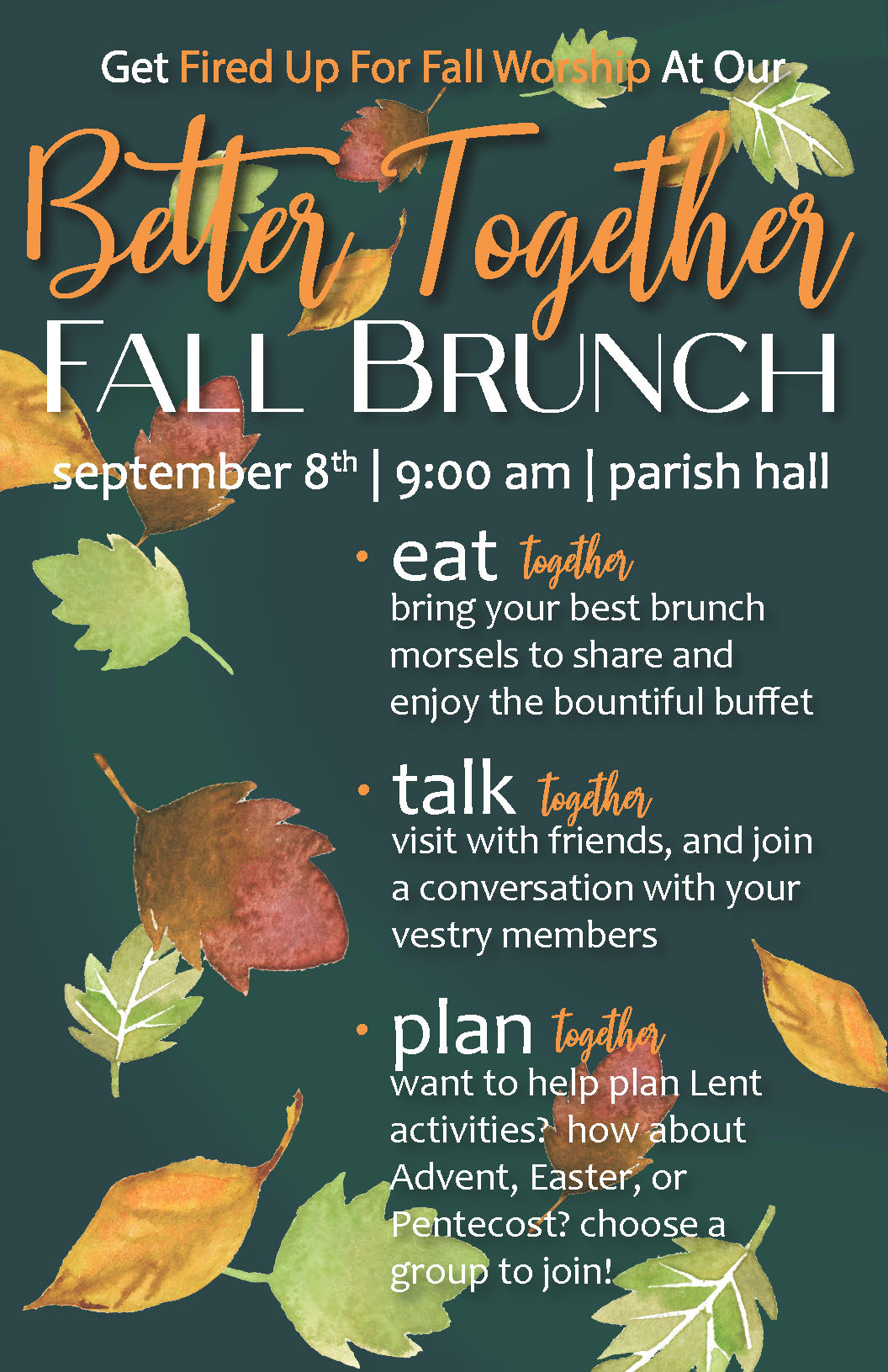 Better Together Fall Brunch